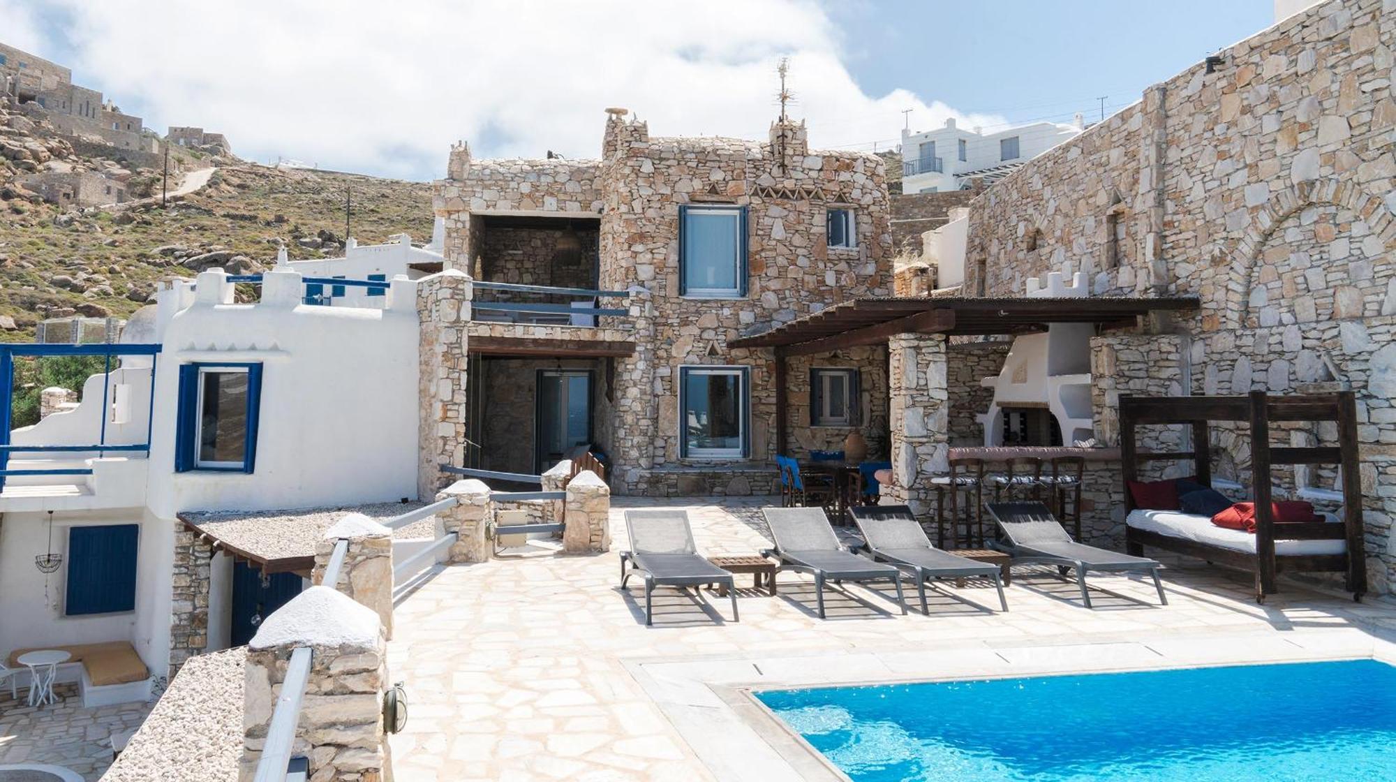 Villa Omnia Mykonos Town Exterior foto
