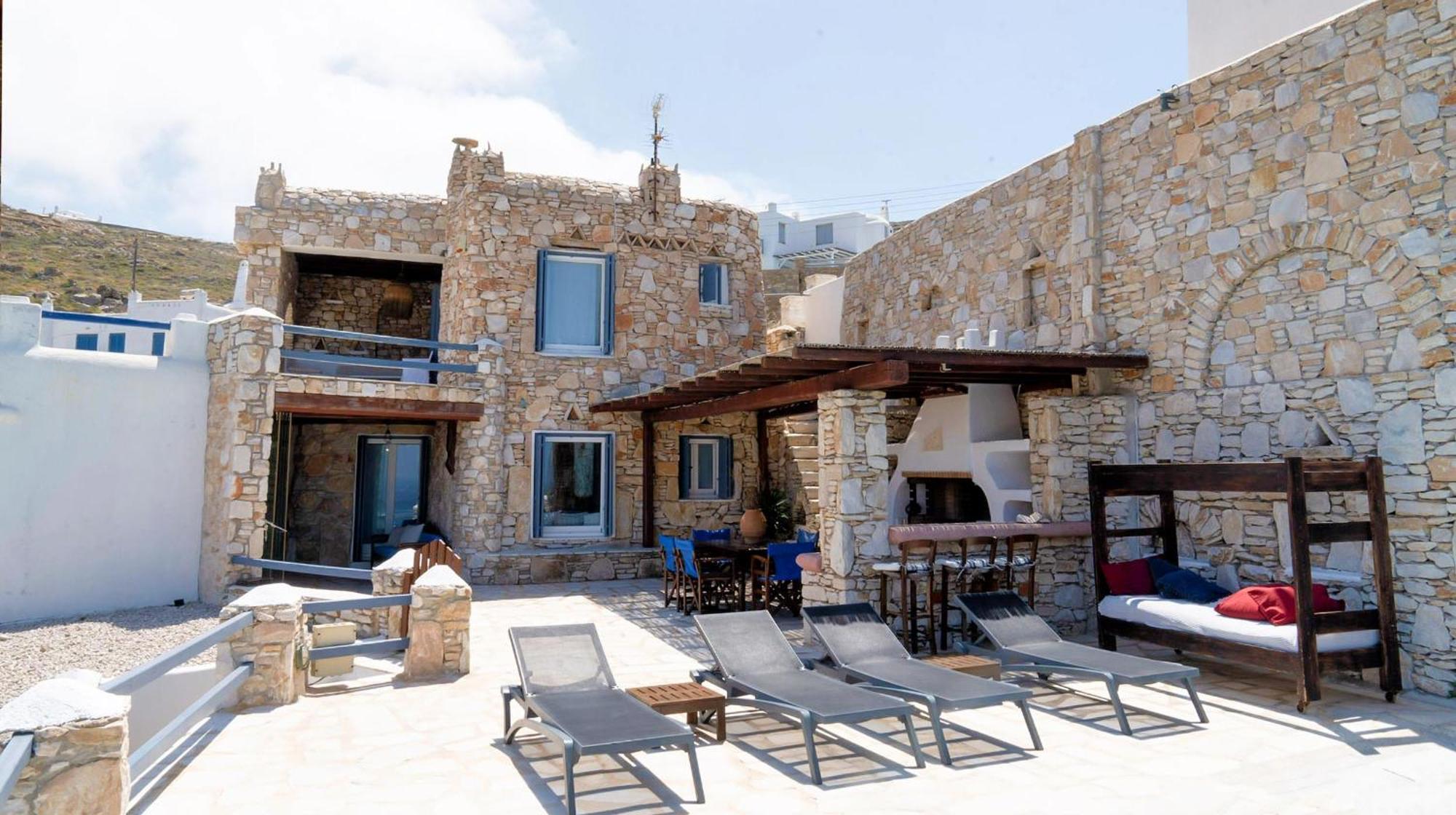 Villa Omnia Mykonos Town Exterior foto