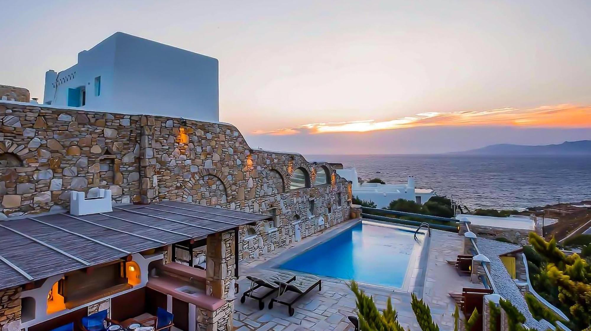 Villa Omnia Mykonos Town Exterior foto