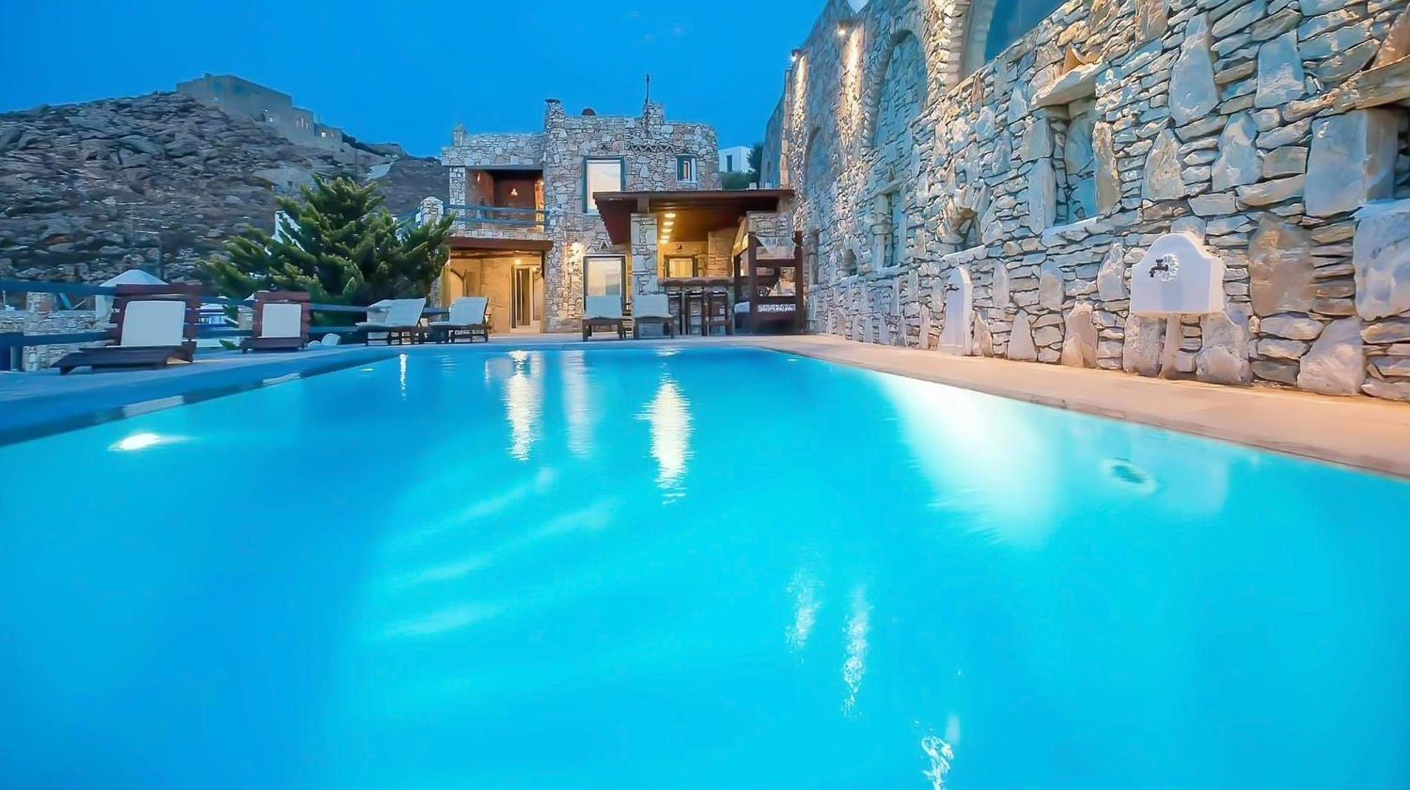 Villa Omnia Mykonos Town Exterior foto